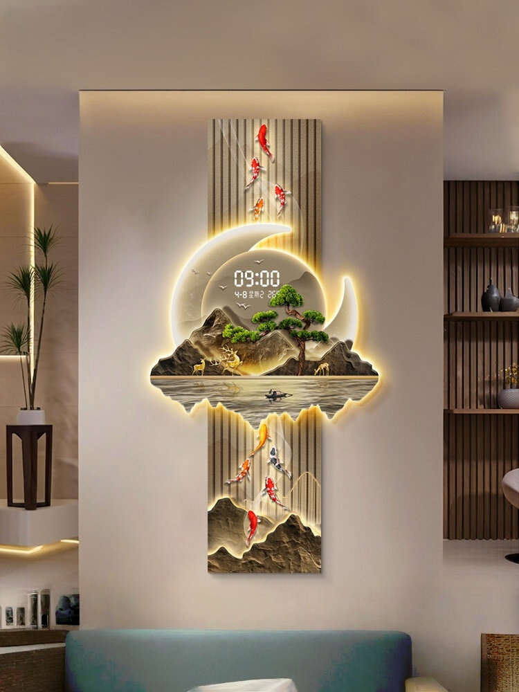 Luxury Lifestyle Photography - Luksusowe zegary ścienne do salonu, ciche