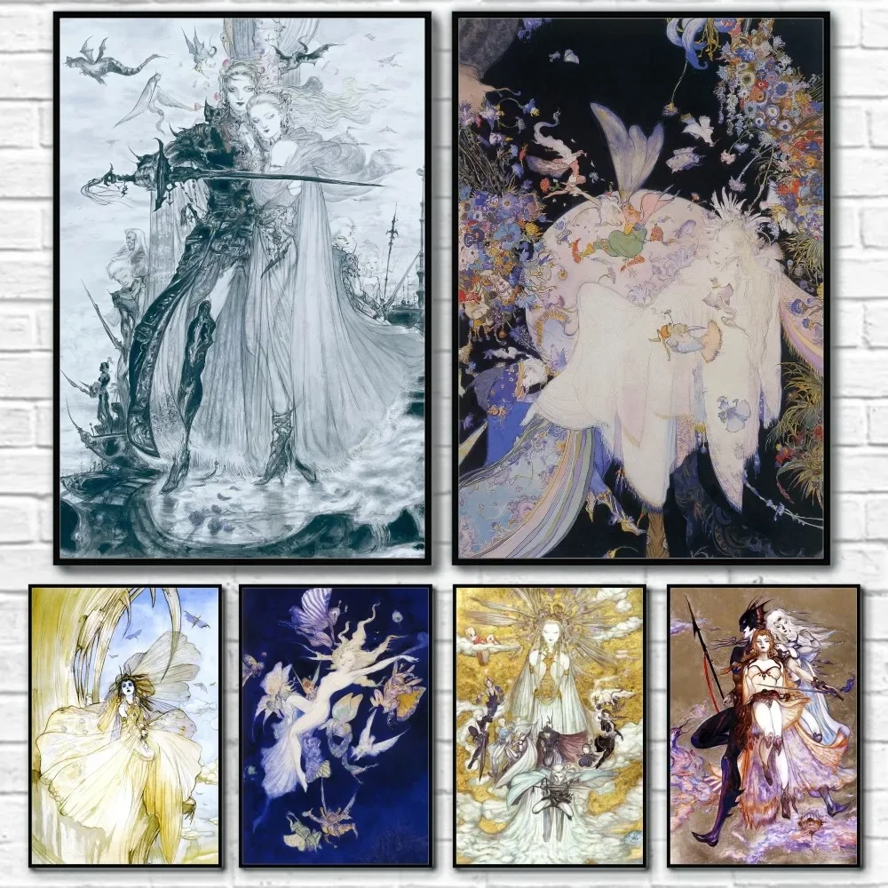 Luxury Lifestyle Photography - Yoshitaka Amano Final Fantasy Gra Luksusowy