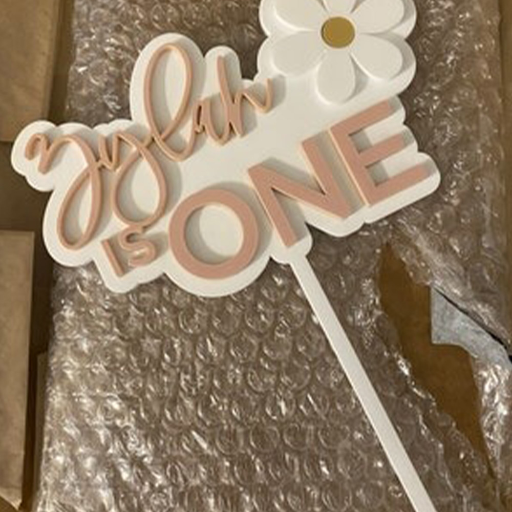 1 szt. Personalizowany topper  – Personalized Engraved Gift recenzja i cena