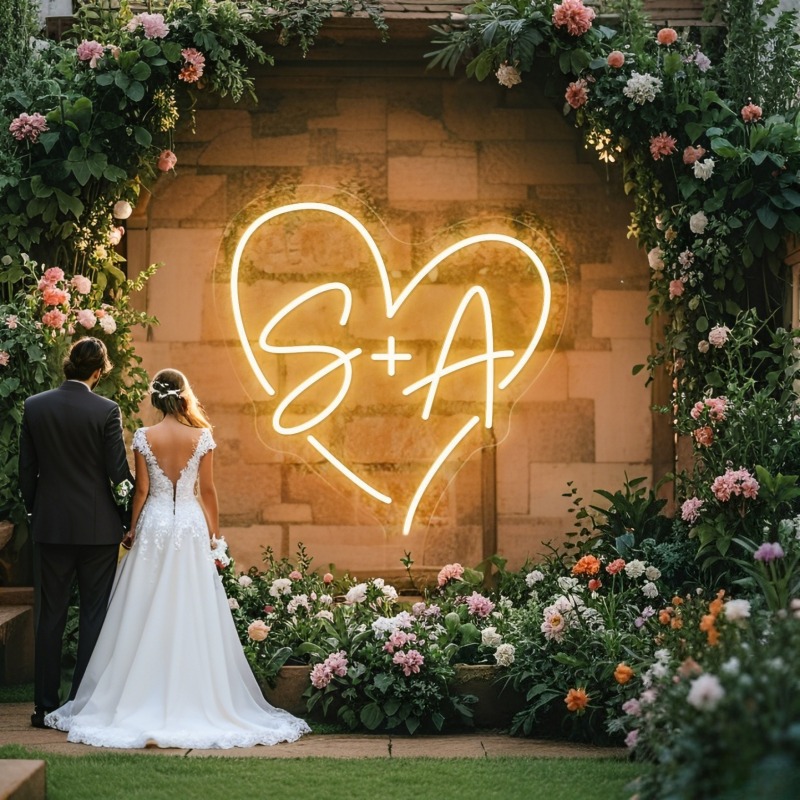 Neon LED w kształcie serca z i – Personalized Engraved Gift recenzja i cena