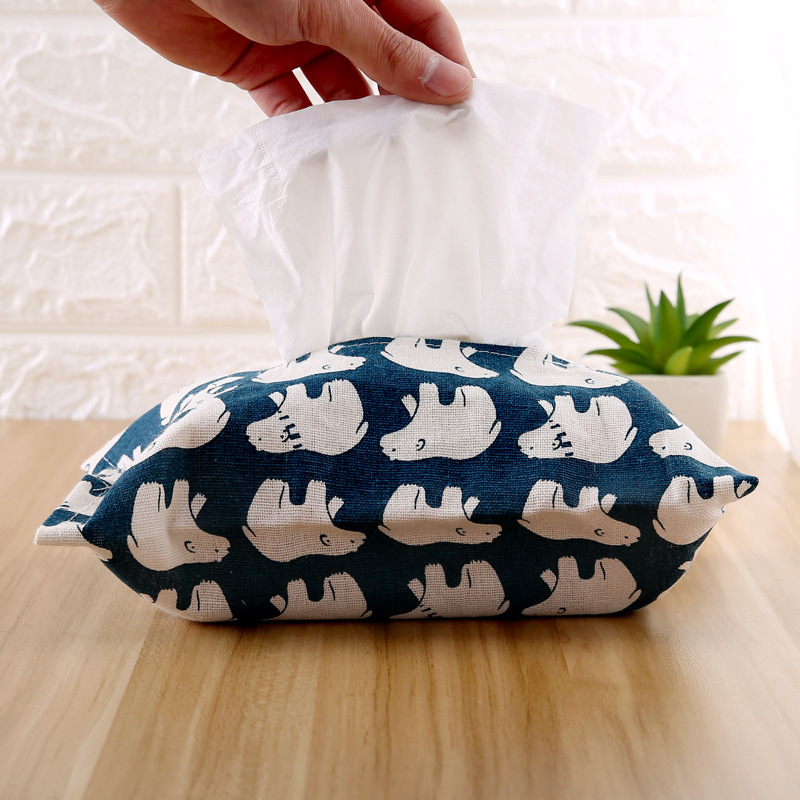 Pudełko na chusteczki bawełnia – Linen Napkin Set recenzja i cena
