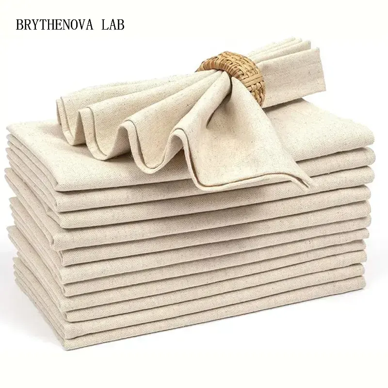 Zestaw 6/10/12 lnianych serwet – Linen Napkin Set recenzja i cena