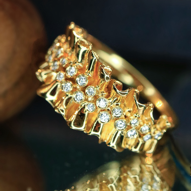 Aazuo Vintage Jewely 18K Żółte – Luxury Lifestyle Party recenzja i cena