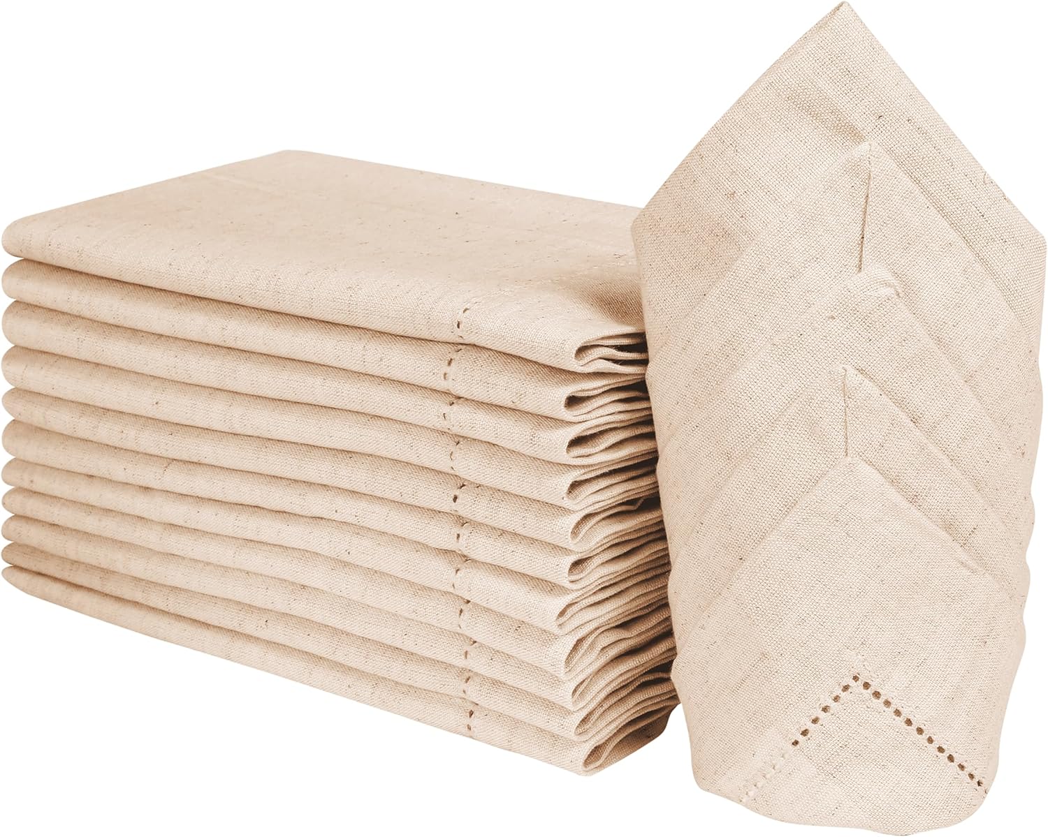 1/5/10 szt. lniane serwetki kh – Linen Napkin Set recenzja i cena
