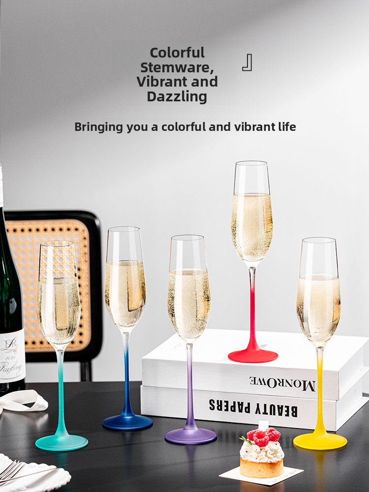 Zestaw kieliszków do szampana  – Crystal Wine Glass recenzja i cena