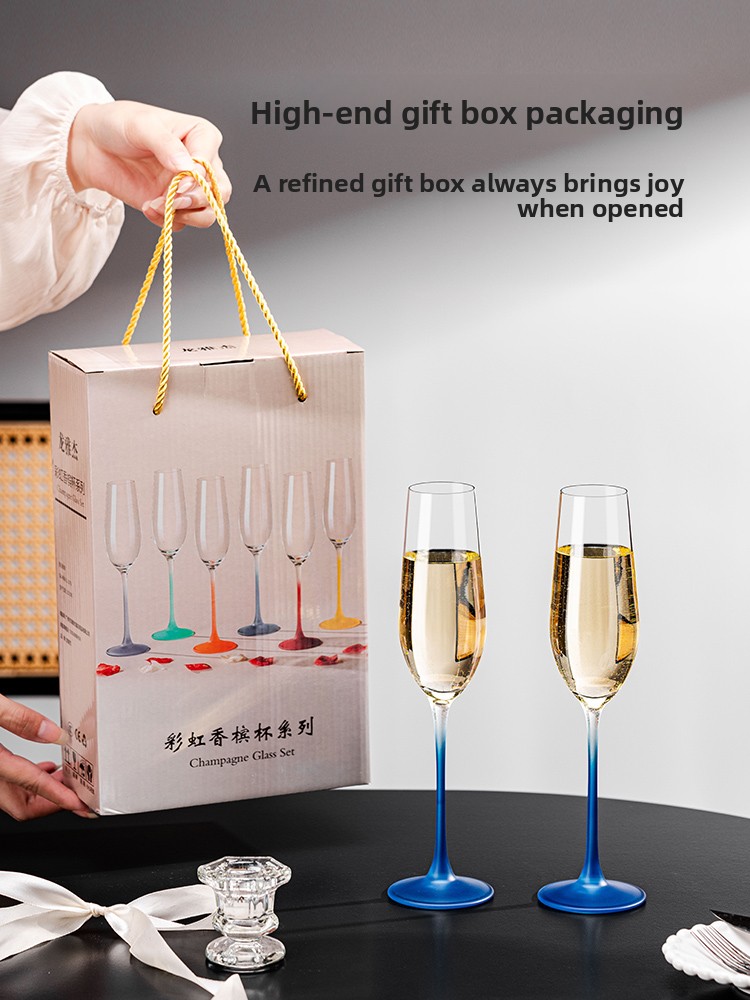 Zestaw kieliszków do szampana  – Crystal Wine Glass recenzja i cena